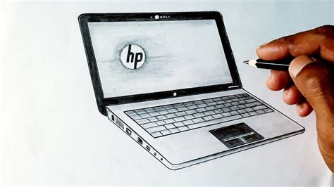 Learn How to Draw a Laptop Step by Step