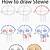 how to draw stewie step by step