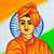 how to draw swami vivekananda step by step