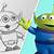 how to draw the alien from toy story