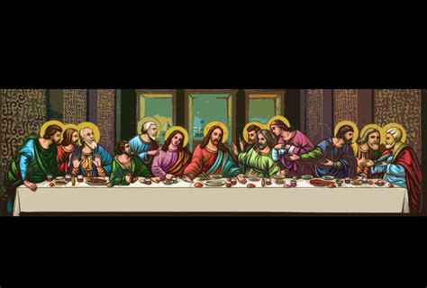 The Last Supper Drawing by Jack Ziegler