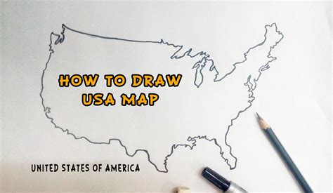 How To Draw The Usa Map