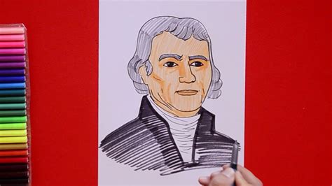 Born This Day...Another Drawing Blog Thomas Jefferson (1743)