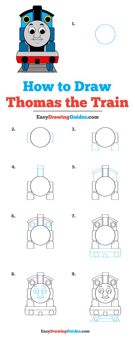 How to Draw Thomas the Tank Engine ♦ Coloring with Thomas