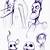 how to draw tim burton characters step by step