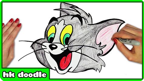 Learn How to Draw Tom from Tom and Jerry (Tom and Jerry