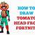how to draw tomato head step by step