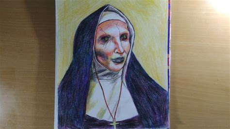 Drawing VALAK The Nun (speed drawing) YouTube