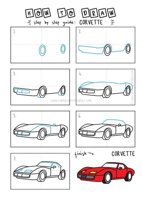 20 Drawing Car Step By Pencil How To Draw Car Do It