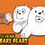 how to draw we bare bears step by step