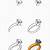 how to draw wedding rings step by step