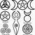 how to draw wiccan symbols