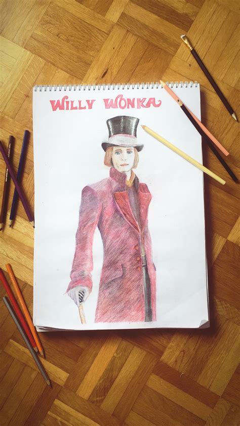 The Willy Wonka Candy Company Cartoon Drawing Willy