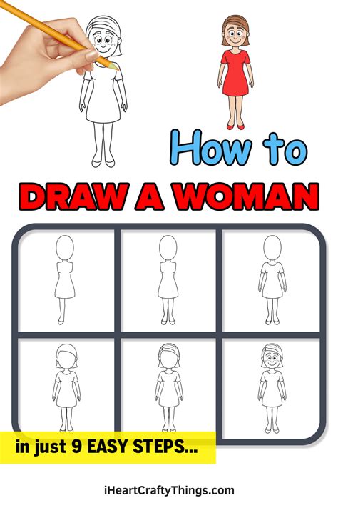 How to Draw a Girl Step by Step