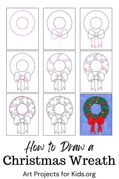 Learn how to make a ribbon wreath with this step by step