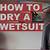 how to dry a wetsuit