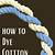 how to dye cotton rope with food coloring