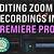 how to edit zoom in premiere pro