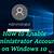 how to enable admin account windows 10 cmd