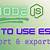 how to enable es modules in node.js