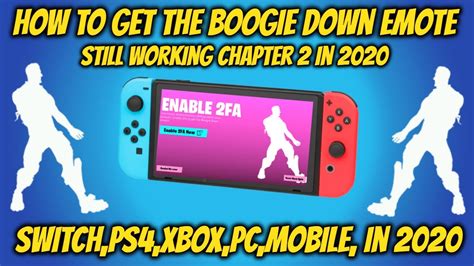 How To Enable 2fa On Fortnite Nintendo Switch Chapter 2 Season 5 STOWOH