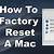 how to erase and reinstall mac