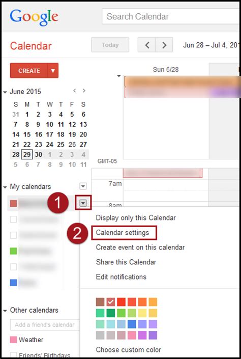 How To Export A Google Calendar