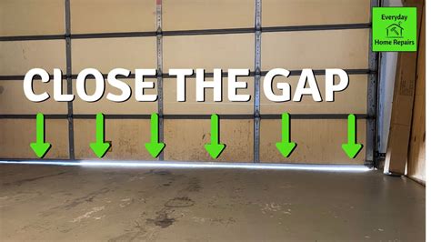 How to Fill Gap Under Garage Door Jamb? DIY Home Improvement Forum