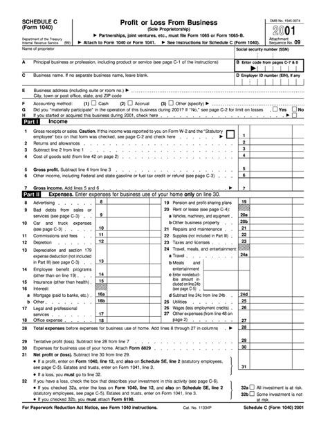 2010 Form 1040 (Schedule C) Edit, Fill, Sign Online Handypdf