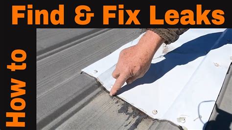 How To Find A Roof Leak On A Metal Roof