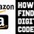 how to find digital codes on amazon application help