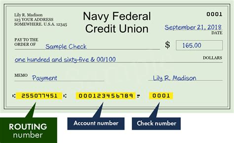 How to find your routing number with the Navy Federal Credit Union Quora