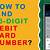 how to find my card number on my debit card - how to find