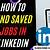 how to find saved job in linkedin how do i run command shortcut