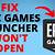 how to fix epic games launcher not opening