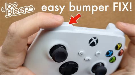 how to fix left bumper on xbox series x controller