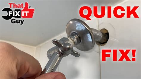 Broken Shower Head Pipe Quick Fix part 2 YouTube