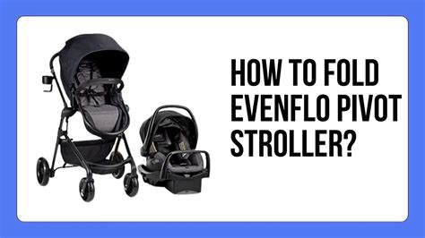 Evenflo Sibby Stroller Travel System with Folding Design and Storage