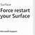 how to force shutdown microsoft laptop go vs surface