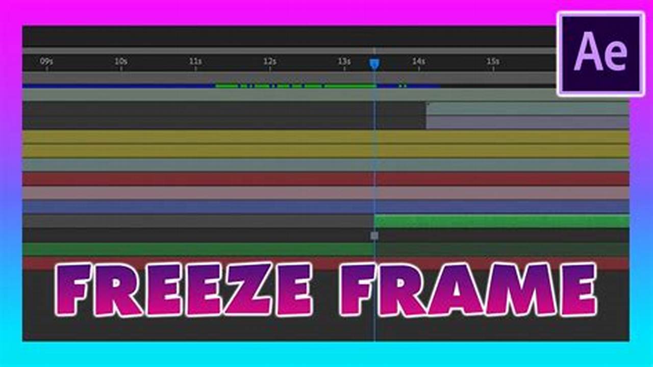 Unveiling the Secrets of Freezing Frames in After Effects: A Guide to Visual Mastery