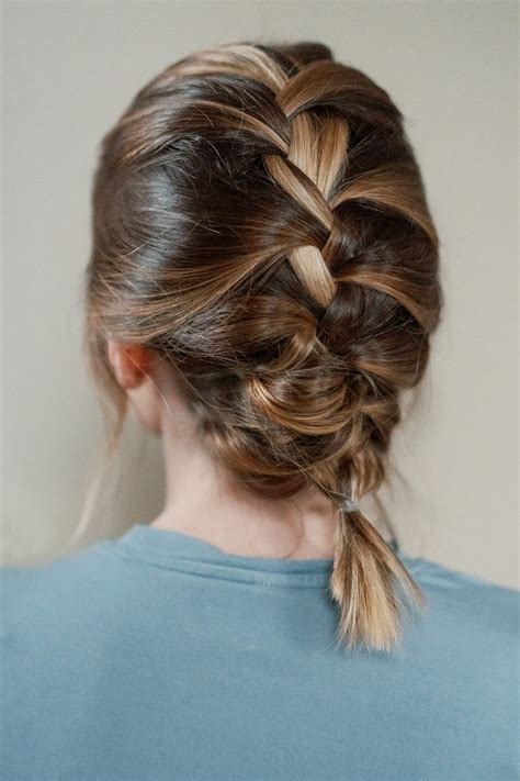How To French Braid Short Hair