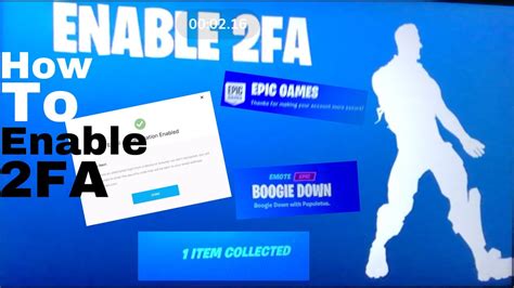 How To Get 2FA On Your Fortnite Account Chapter 2 Season 7 PS4 PS5 XBOX