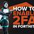 how to get 2fa on xbox on fortnite