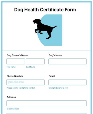 How To Get A Dog Health Certificate