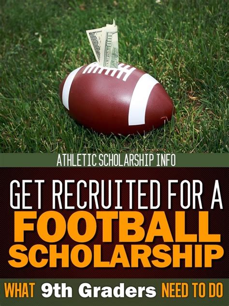 How To Get A Football Scholarship – A Guide For 9-Year-Olds