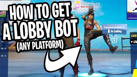 Fortnite insane lobby bot commands???????? YouTube