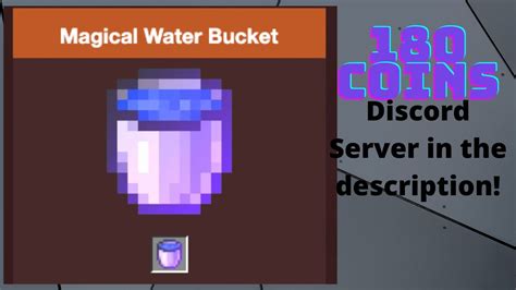 magical water buckets = ez money HypixelSkyblock
