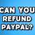 how to get a refund on paypal friends and family