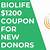 how to get biolife coupons