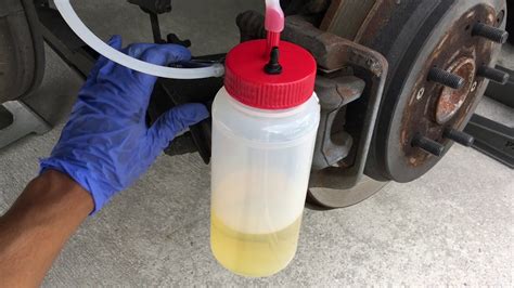 How to clean brake fluid off concrete Dropbap